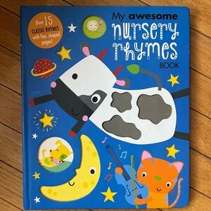My Awesome Nursery Rhymes Book - Blue